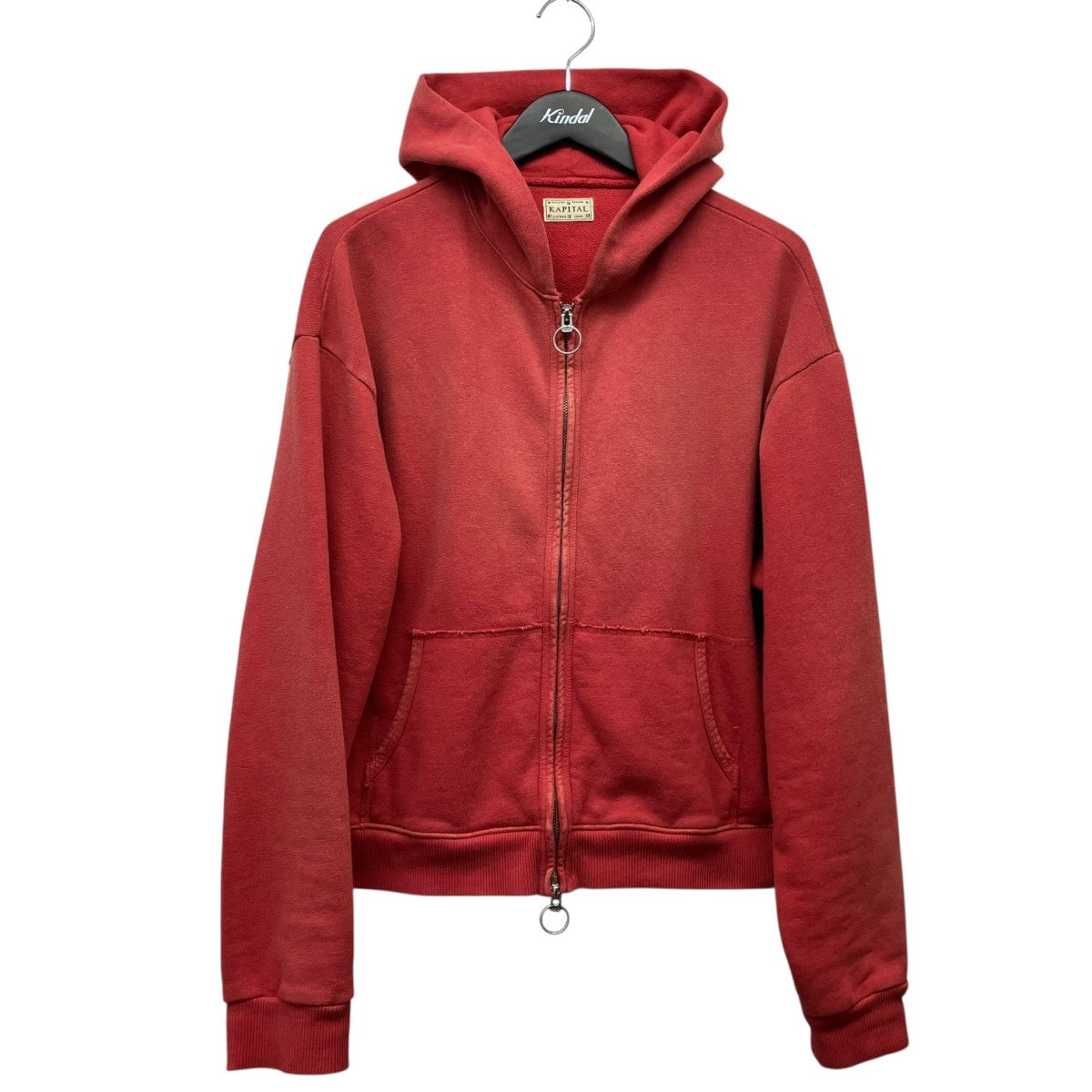 KAPITAL 26SS裏 ZIPUPGYMパーカーEK-1881LC 古着・中古-1枚目のアイテム画像