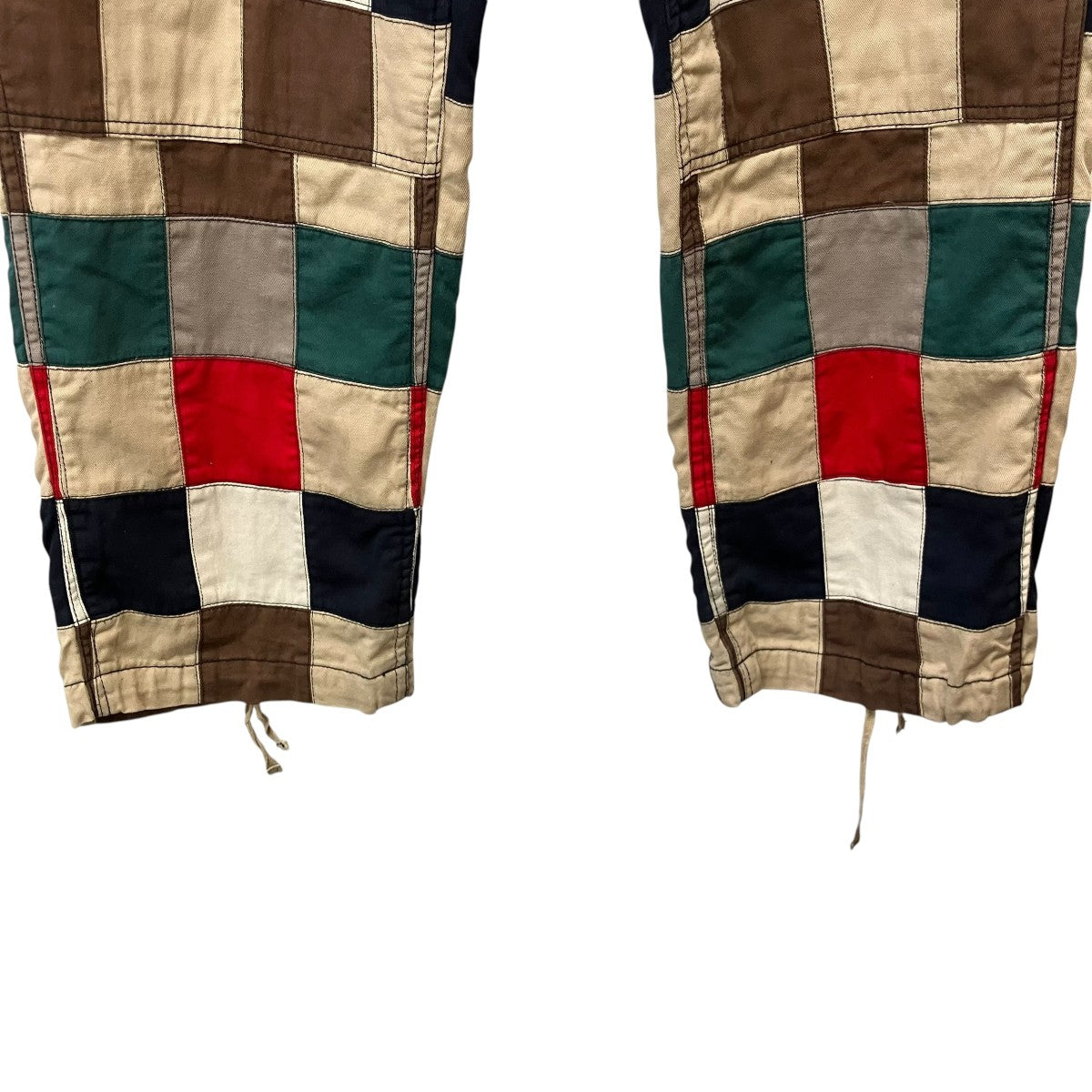 Supreme 19SSPatchwork Cargo Pantチェックパンツ 古着・中古-4枚目のアイテム画像