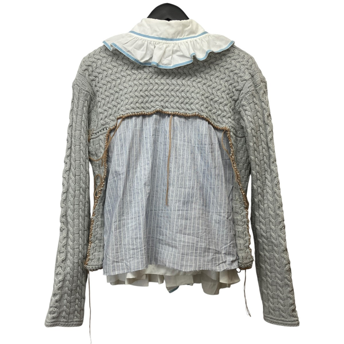 Maison Margiela 22SSレイヤードニットトップスS51GP0248 古着・中古-2枚目のアイテム画像