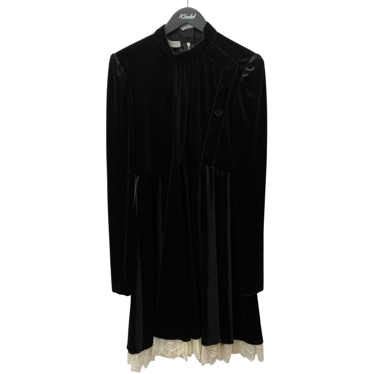 PHILOSOPHY DI ALBERTA FERRETTI 長袖ベルベットワンピースA04045728 古着・中古-1枚目のアイテム画像