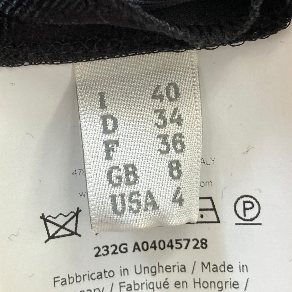 PHILOSOPHY DI ALBERTA FERRETTI 長袖ベルベットワンピースA04045728 古着・中古-6枚目のアイテム画像