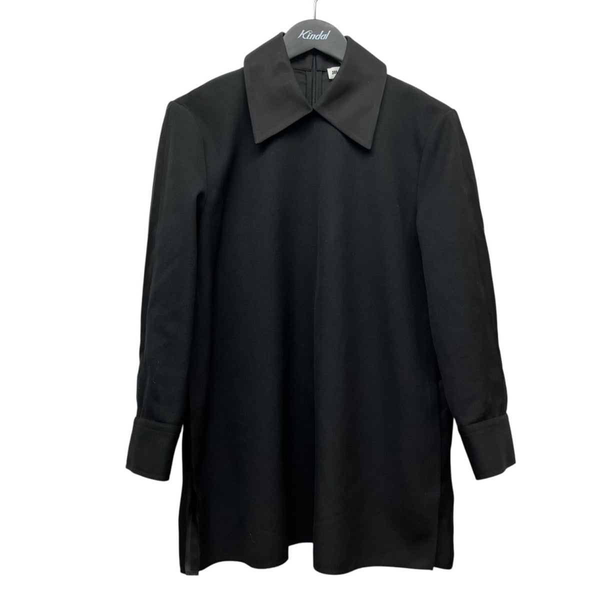 jil sander 25AW参考価格\192500バックジップウールギャバジンシャツJ02NC0277 J40002 古着・中古-1枚目のアイテム画像