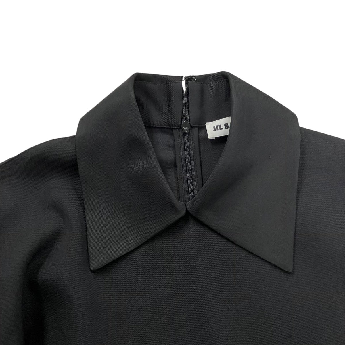 jil sander 25AW参考価格\192500バックジップウールギャバジンシャツJ02NC0277 J40002 古着・中古-4枚目のアイテム画像