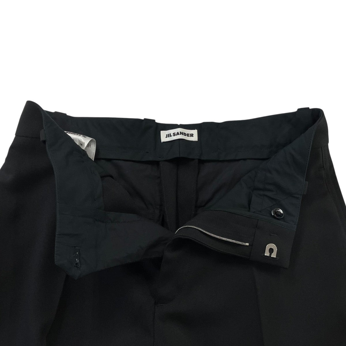 JIL SANDER 23AWダブルニーワイドスラックスJ22KA0172 古着・中古-3枚目のアイテム画像