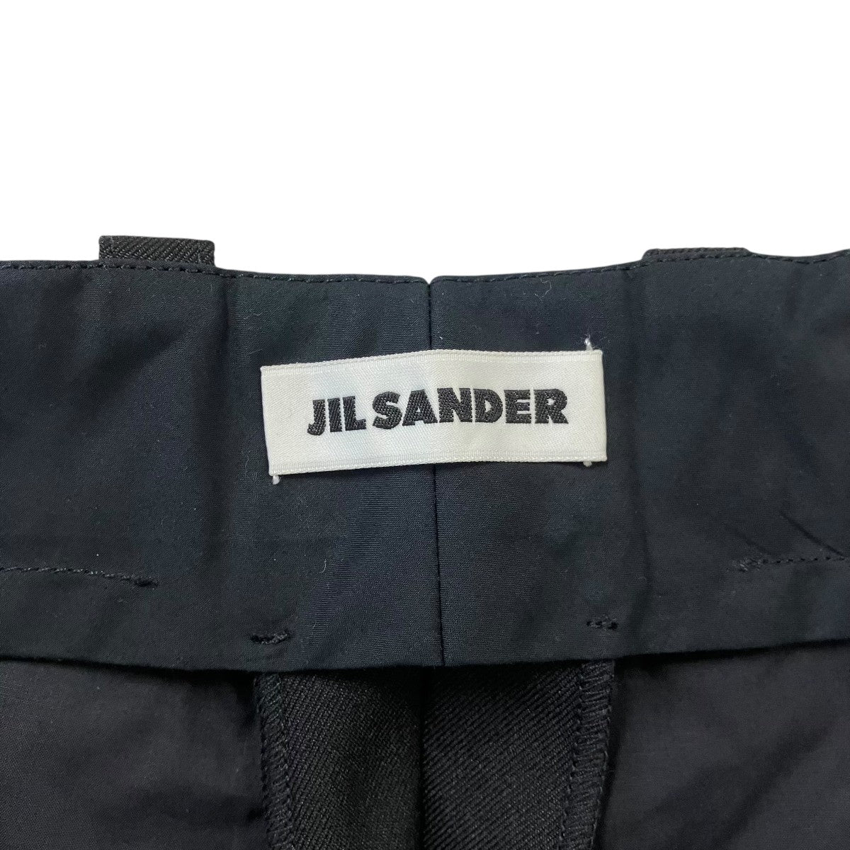 JIL SANDER 23AWダブルニーワイドスラックスJ22KA0172 古着・中古-4枚目のアイテム画像