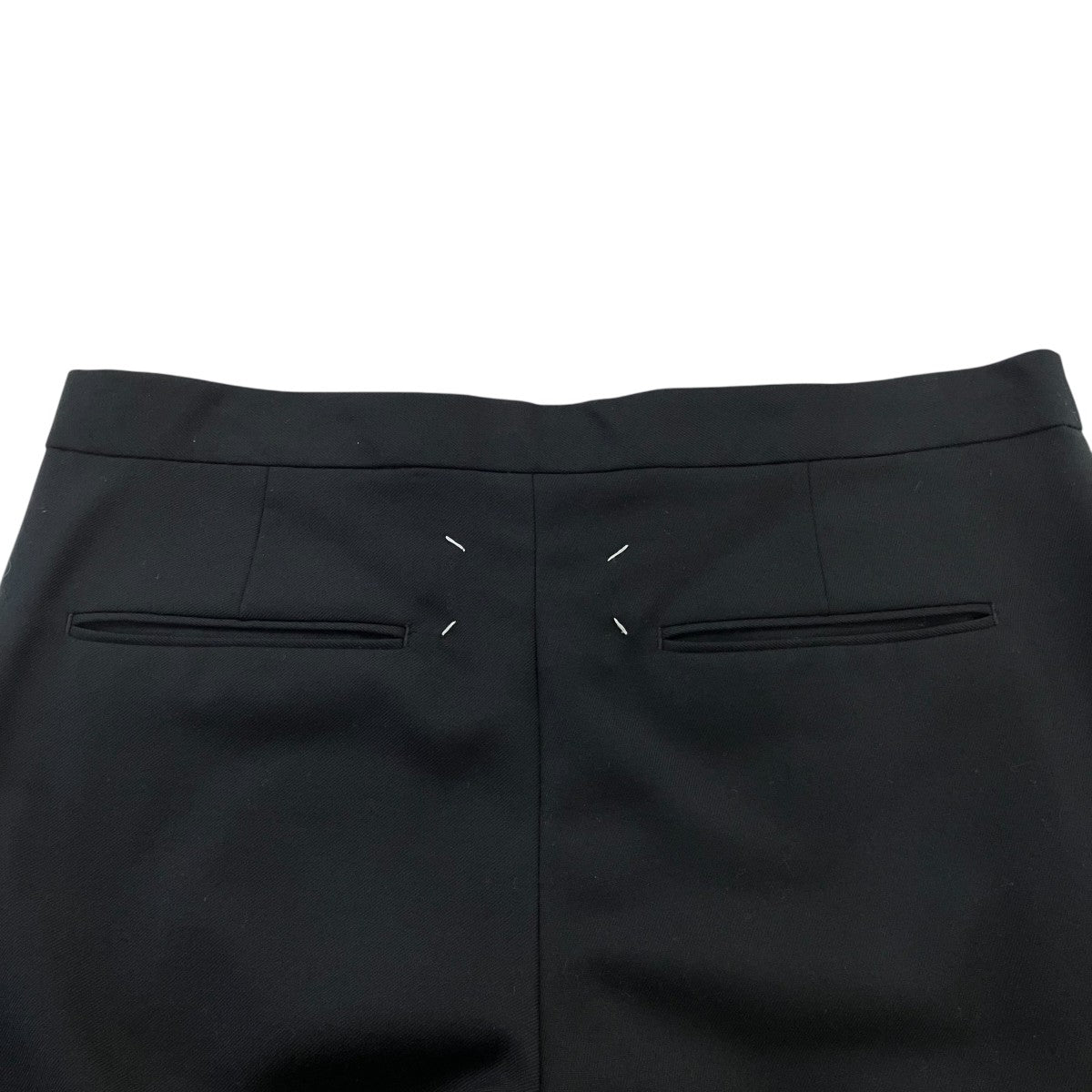 Maison Margiela ウール ドローストリング スラックスS50KA0388 S47782 古着・中古-3枚目のアイテム画像
