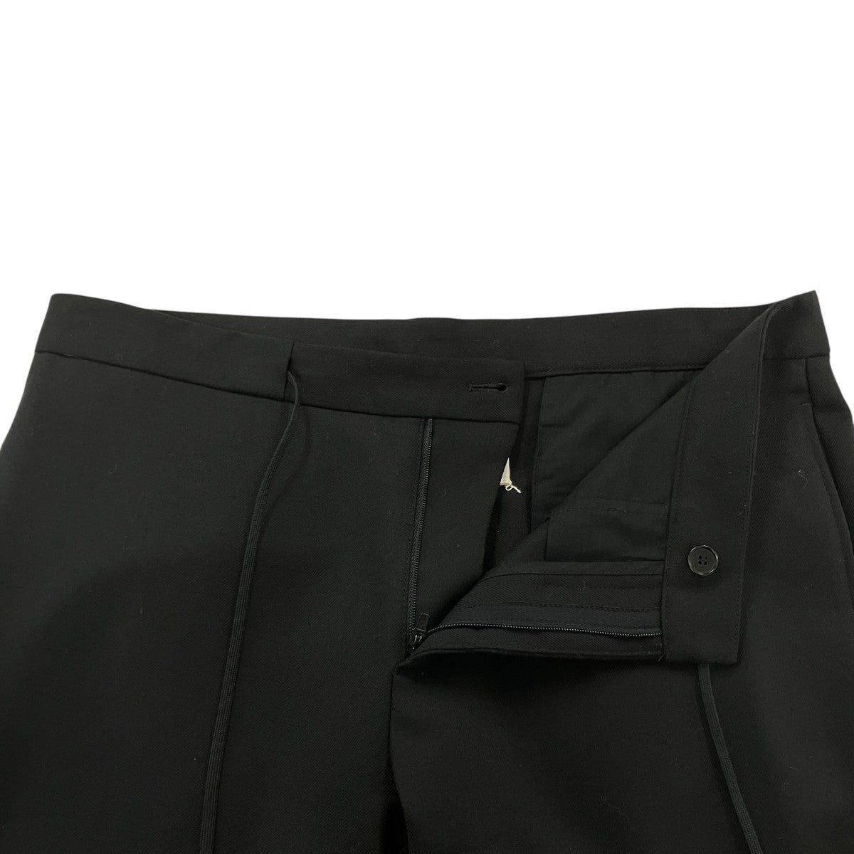 Maison Margiela ウール ドローストリング スラックスS50KA0388 S47782 古着・中古-4枚目のアイテム画像