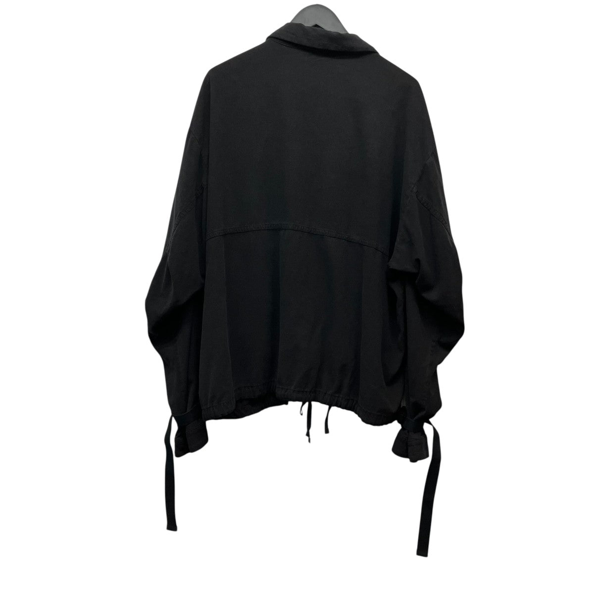 ANCELLM 24SSSILK SUEDE WRAP BLOUSONシルクネップジャケットANC-JK30 古着・中古-2枚目のアイテム画像