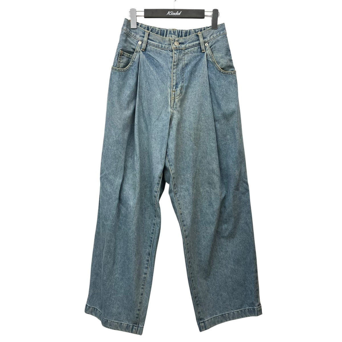 NEON SIGN Wide denim slacksバギーデニムパンツN0344 古着・中古-1枚目のアイテム画像