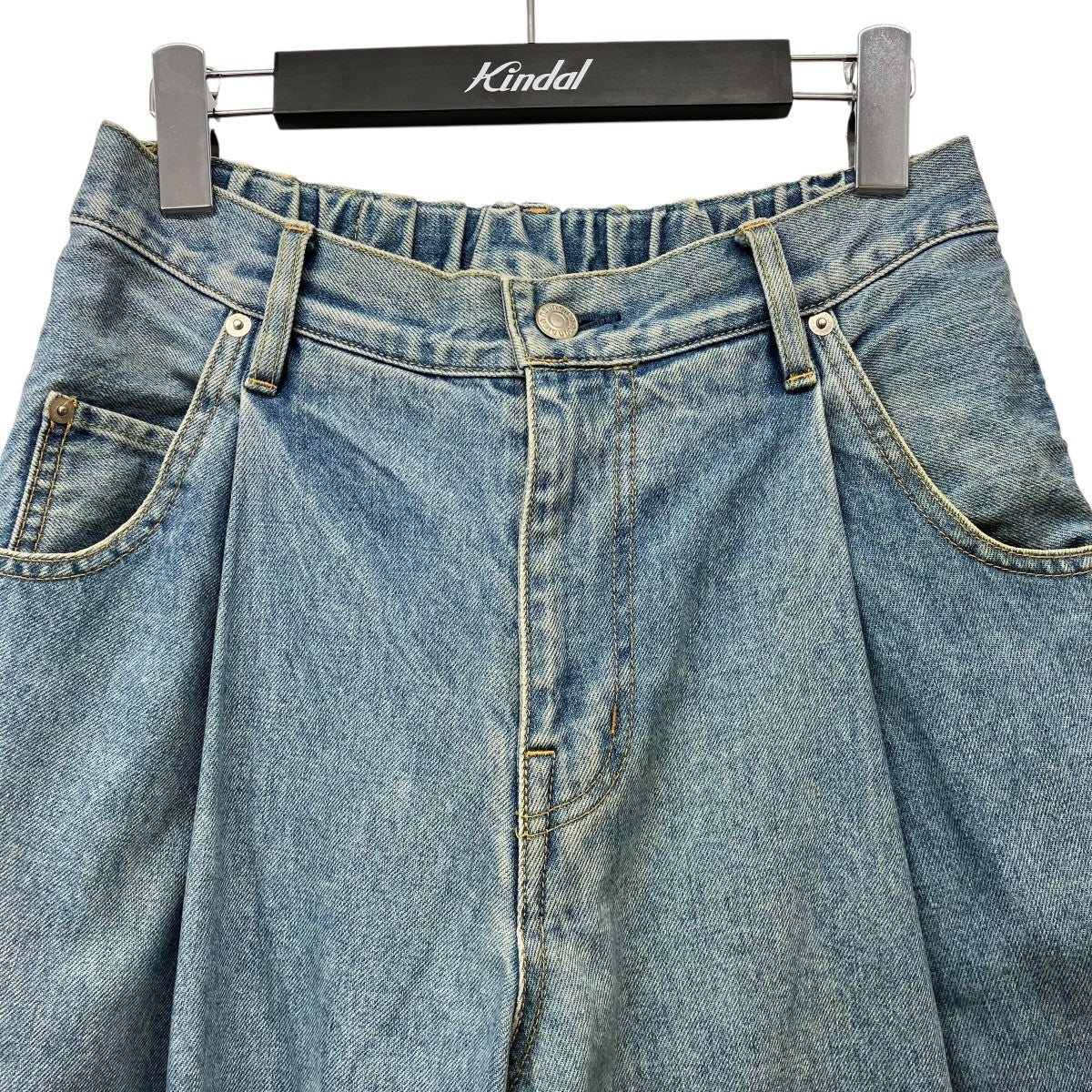 NEON SIGN Wide denim slacksバギーデニムパンツN0344 古着・中古-3枚目のアイテム画像