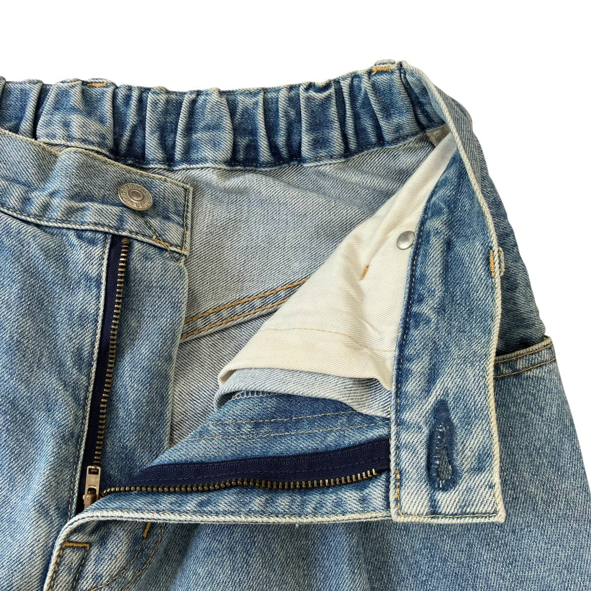 NEON SIGN Wide denim slacksバギーデニムパンツN0344 古着・中古-5枚目のアイテム画像