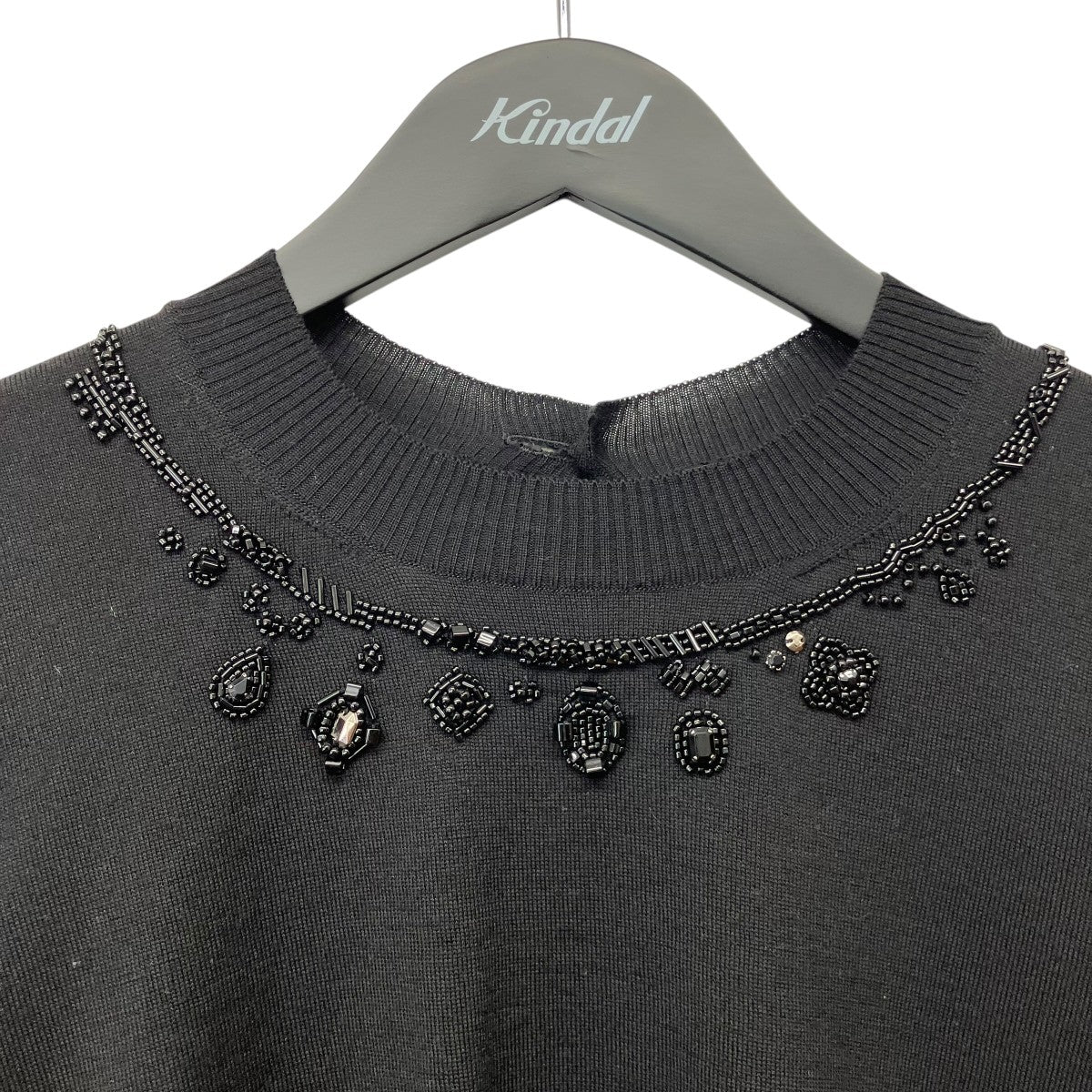 tricot COMME des GARCONS 20AWビジュークルーネックニットTG-N011 古着・中古-3枚目のアイテム画像