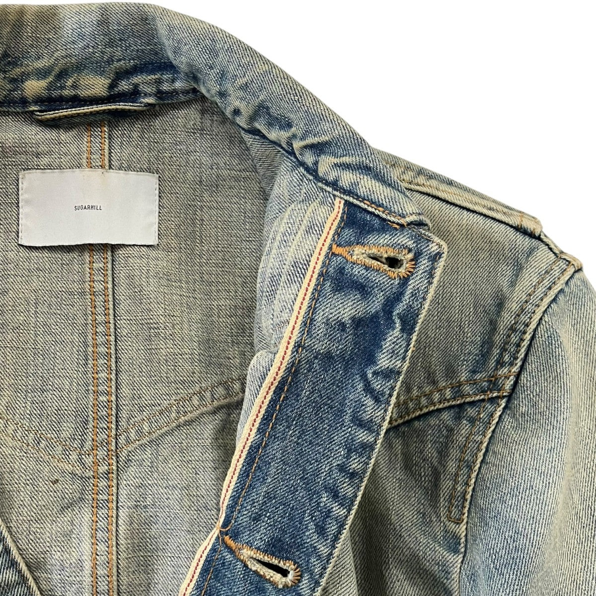 23SS FADED CLASSIC DENIM JACKET フェード汚れ加工デニムジャケット 23SSJK10