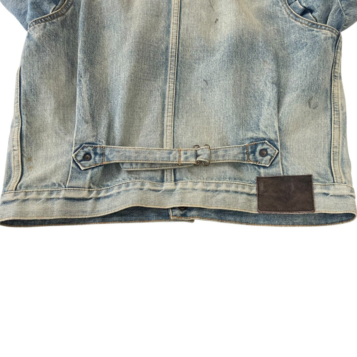 23SS FADED CLASSIC DENIM JACKET フェード汚れ加工デニムジャケット 23SSJK10