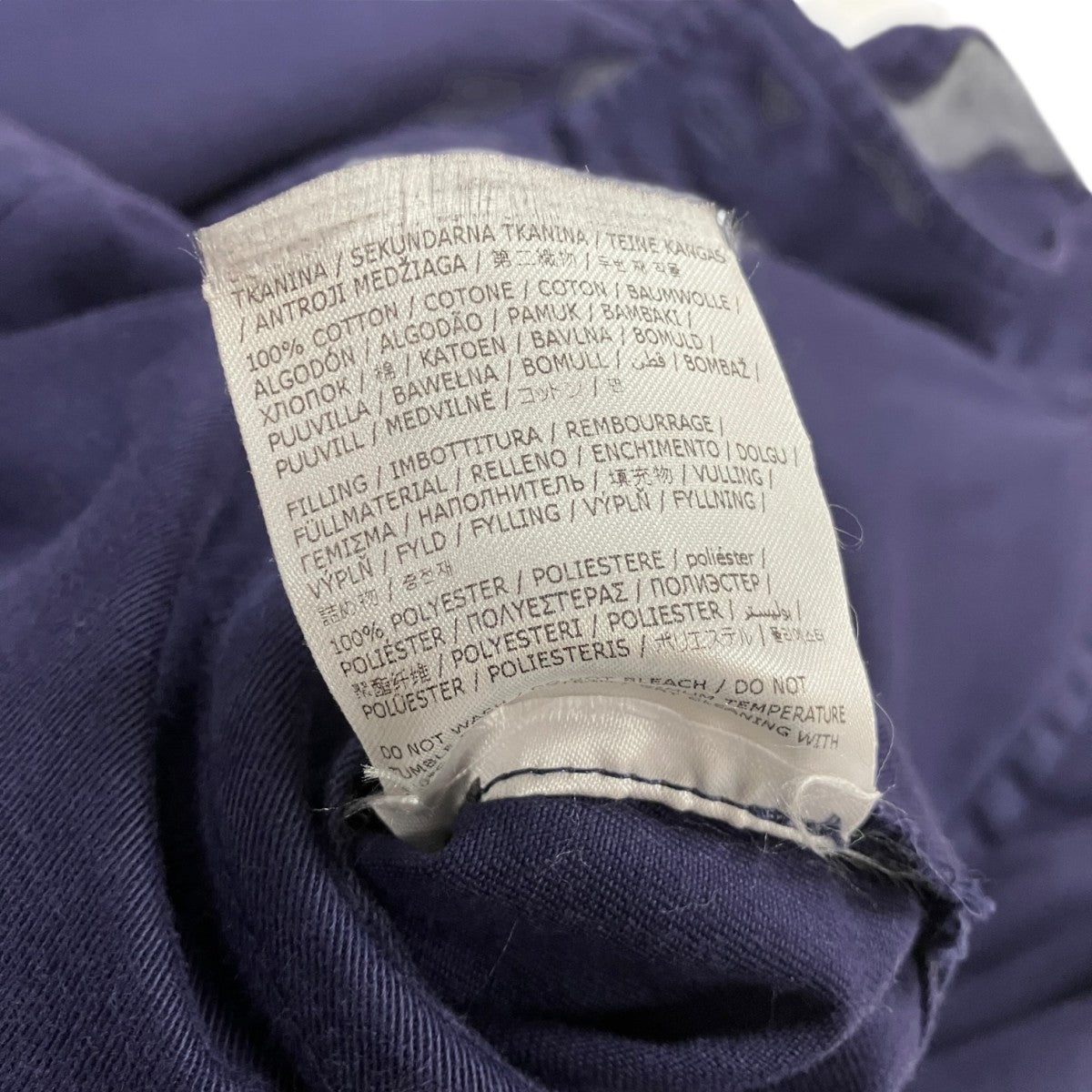 22AWHybrid Padded CoatコットンキャバンコートS50AM0566 S76419