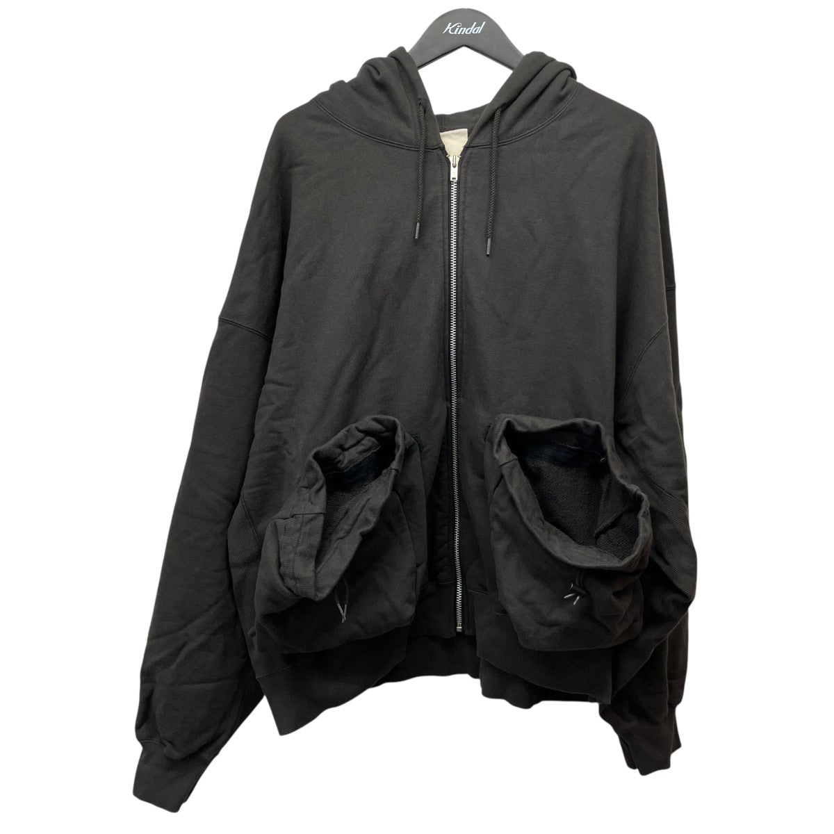 KINCHAKU ZIPUP HOODIEキンテャクジップアップパーカーRECU-022