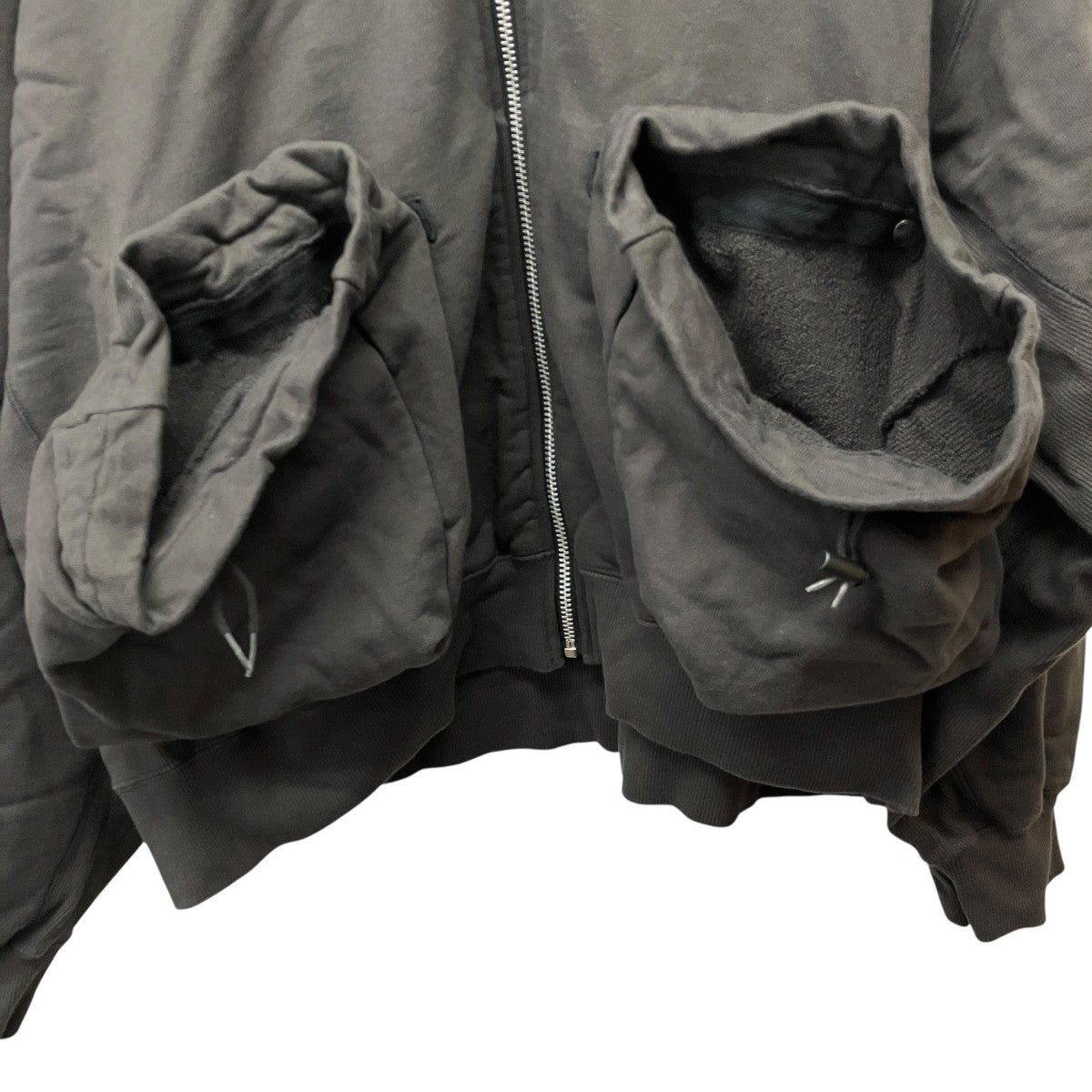 KINCHAKU ZIPUP HOODIEキンテャクジップアップパーカーRECU-022