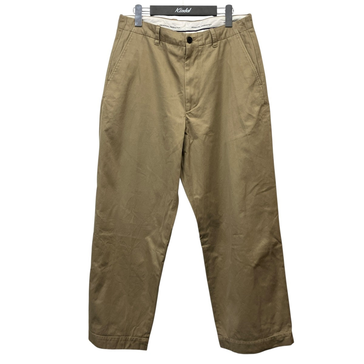 NO TUCK WIDE CHINO TROUSERSチノワイドパンツ193-60504