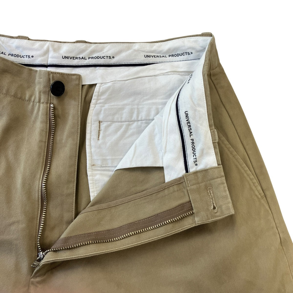 NO TUCK WIDE CHINO TROUSERSチノワイドパンツ193-60504