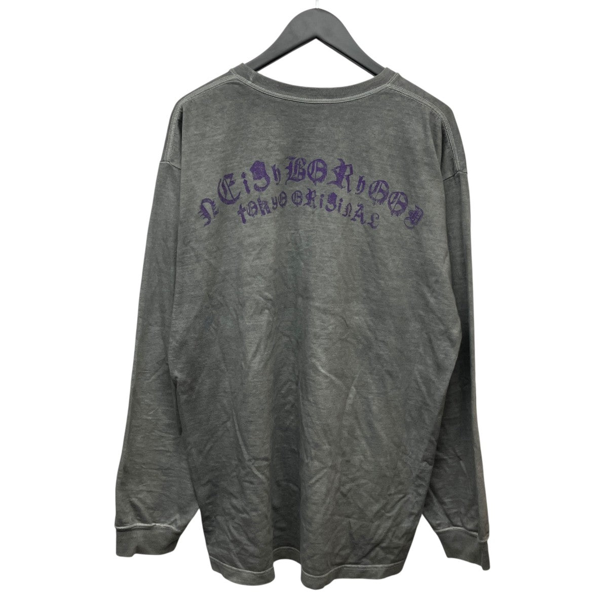 NEIGHBORHOOD ピグメントダイプリントロングTシャツ 古着・中古-2枚目のアイテム画像