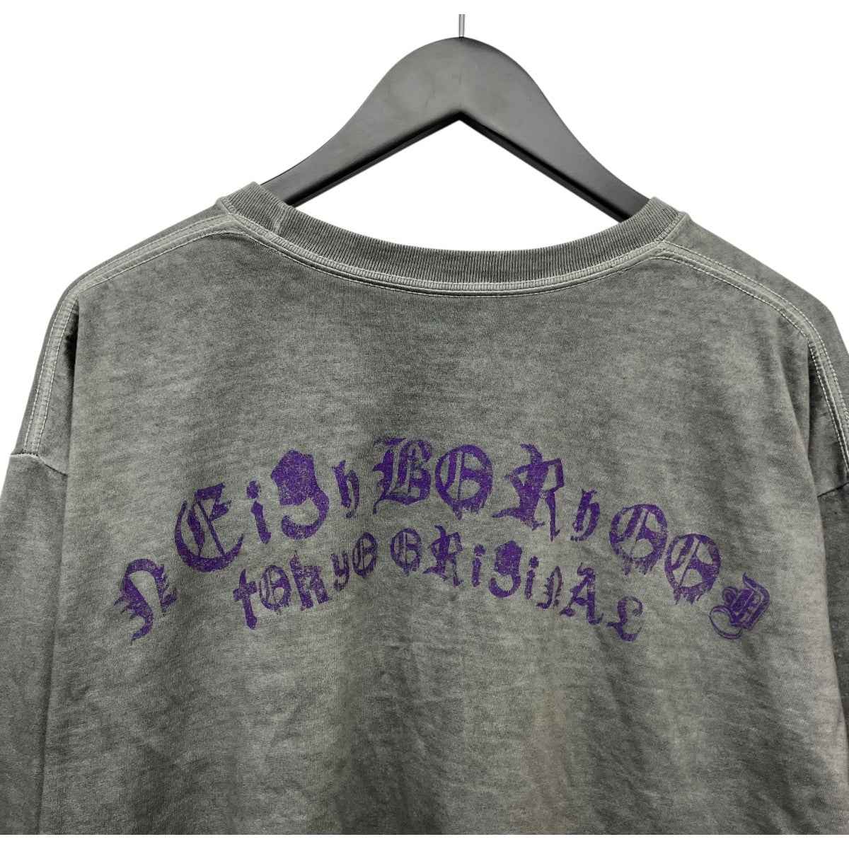 NEIGHBORHOOD ピグメントダイプリントロングTシャツ 古着・中古-4枚目のアイテム画像