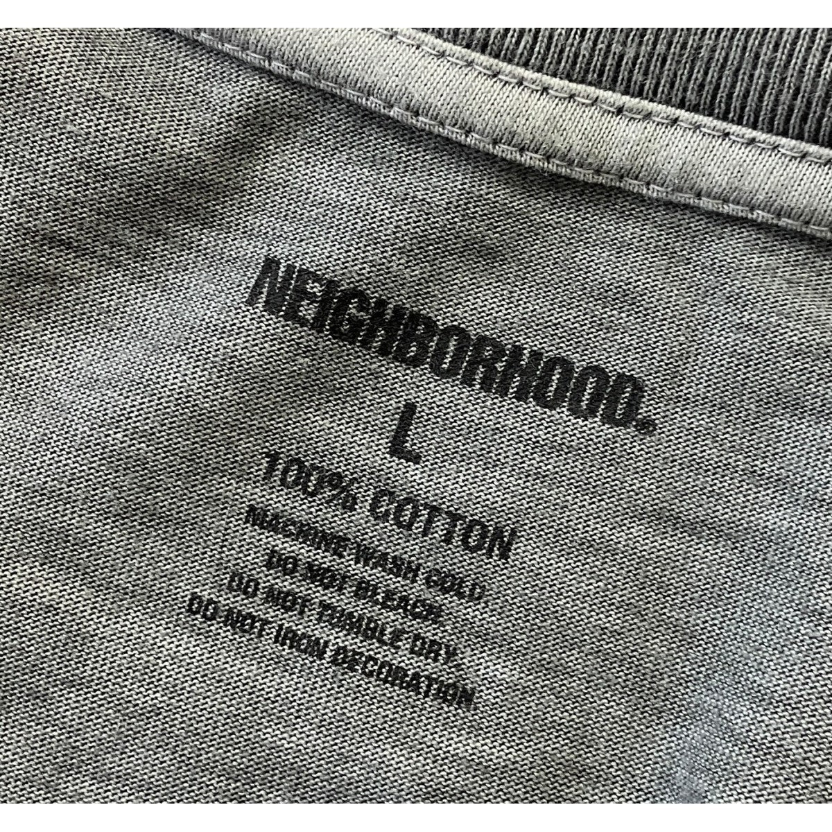 NEIGHBORHOOD ピグメントダイプリントロングTシャツ 古着・中古-6枚目のアイテム画像