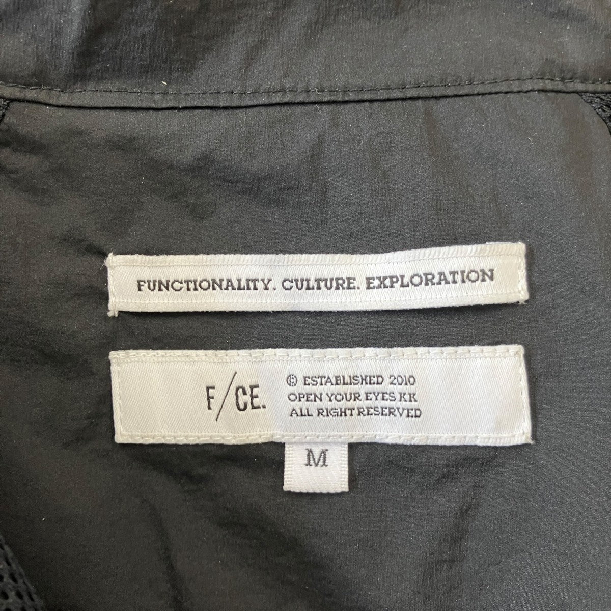 F／CE． 20D NYLON OUT SEAM SMOCK JKプルオーバーナイロンジャケットFPA07261U0007 古着・中古-4枚目のアイテム画像