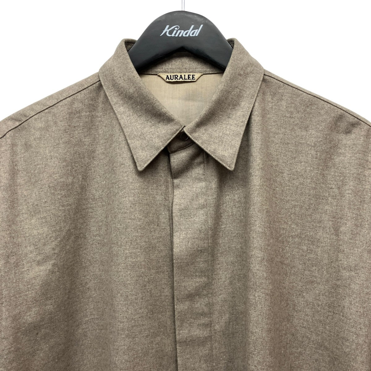 20AWWOOL FULLING FLANNEL CLOTH SHIRTSウールフランネルシャツA20AS02CF