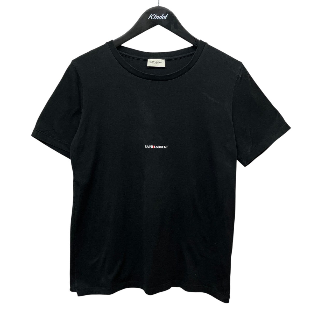 Saint Laurent Paris クラシックロゴプリントTシャツ 古着・中古-1枚目のアイテム画像