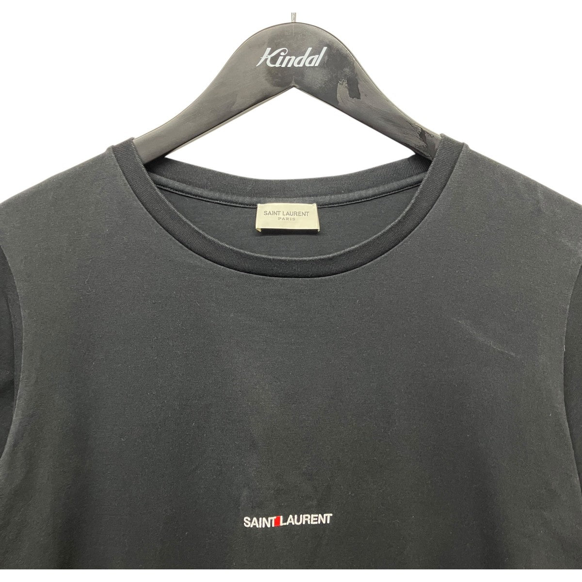 Saint Laurent Paris クラシックロゴプリントTシャツ 古着・中古-3枚目のアイテム画像