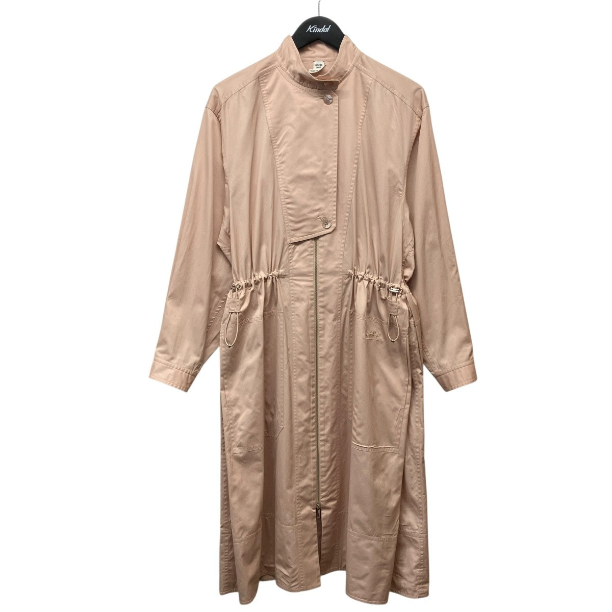 HERMES 26SS フーデッドドローストリングドレス 古着・中古-1枚目のアイテム画像
