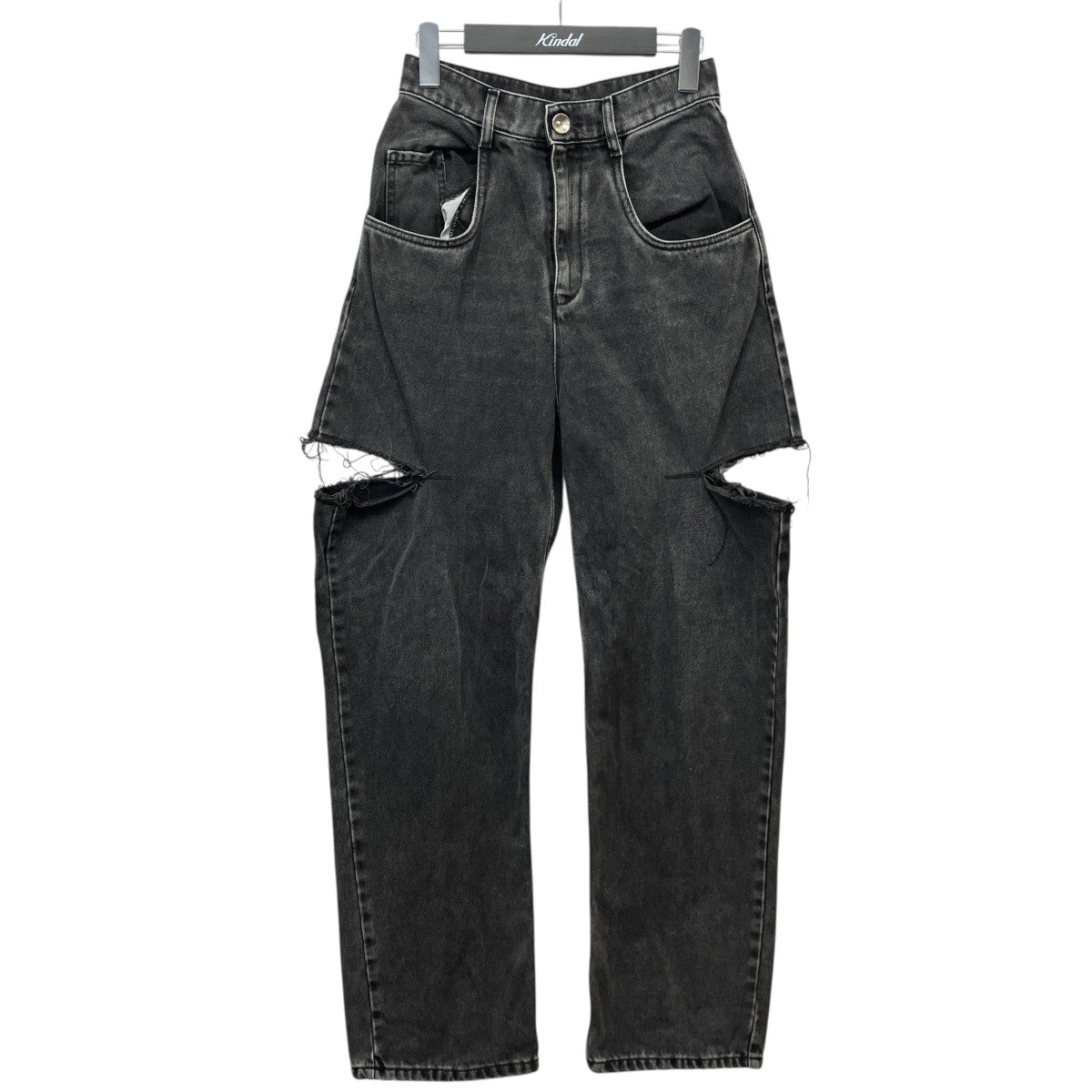 Maison Margiela1 24AW「SLASH DETAIL DENIM PANTS」スラッシュデニムパンツ 古着・中古-1枚目のアイテム画像