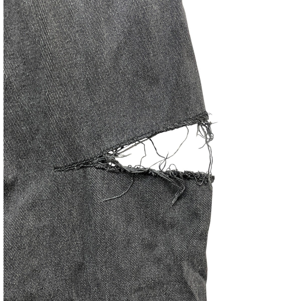 Maison Margiela1 24AW「SLASH DETAIL DENIM PANTS」スラッシュデニムパンツ 古着・中古-4枚目のアイテム画像