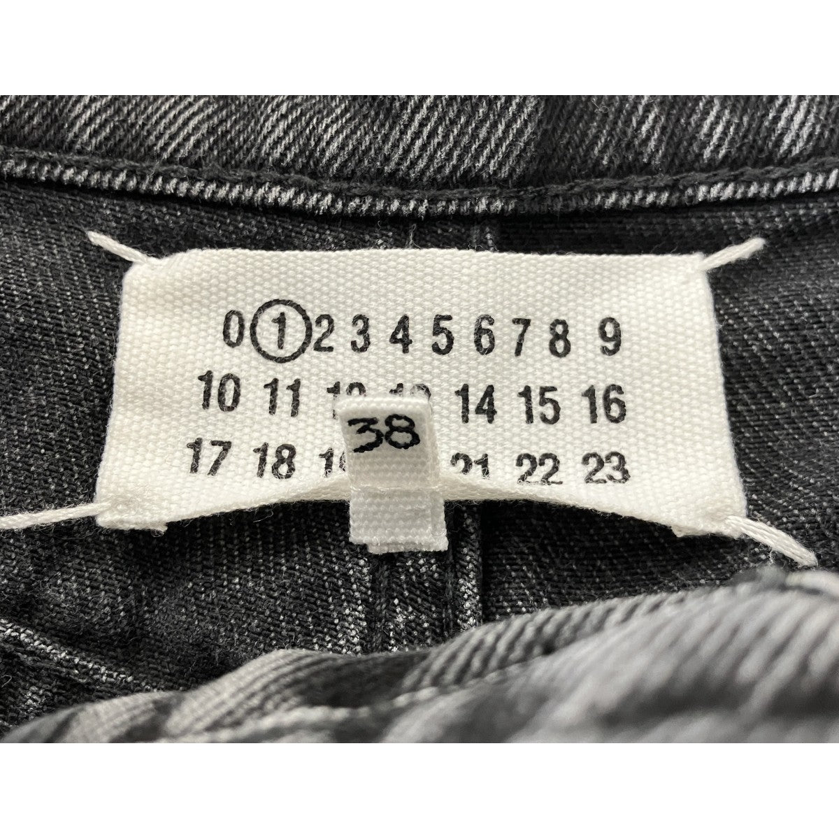 Maison Margiela1 24AW「SLASH DETAIL DENIM PANTS」スラッシュデニムパンツ 古着・中古-5枚目のアイテム画像