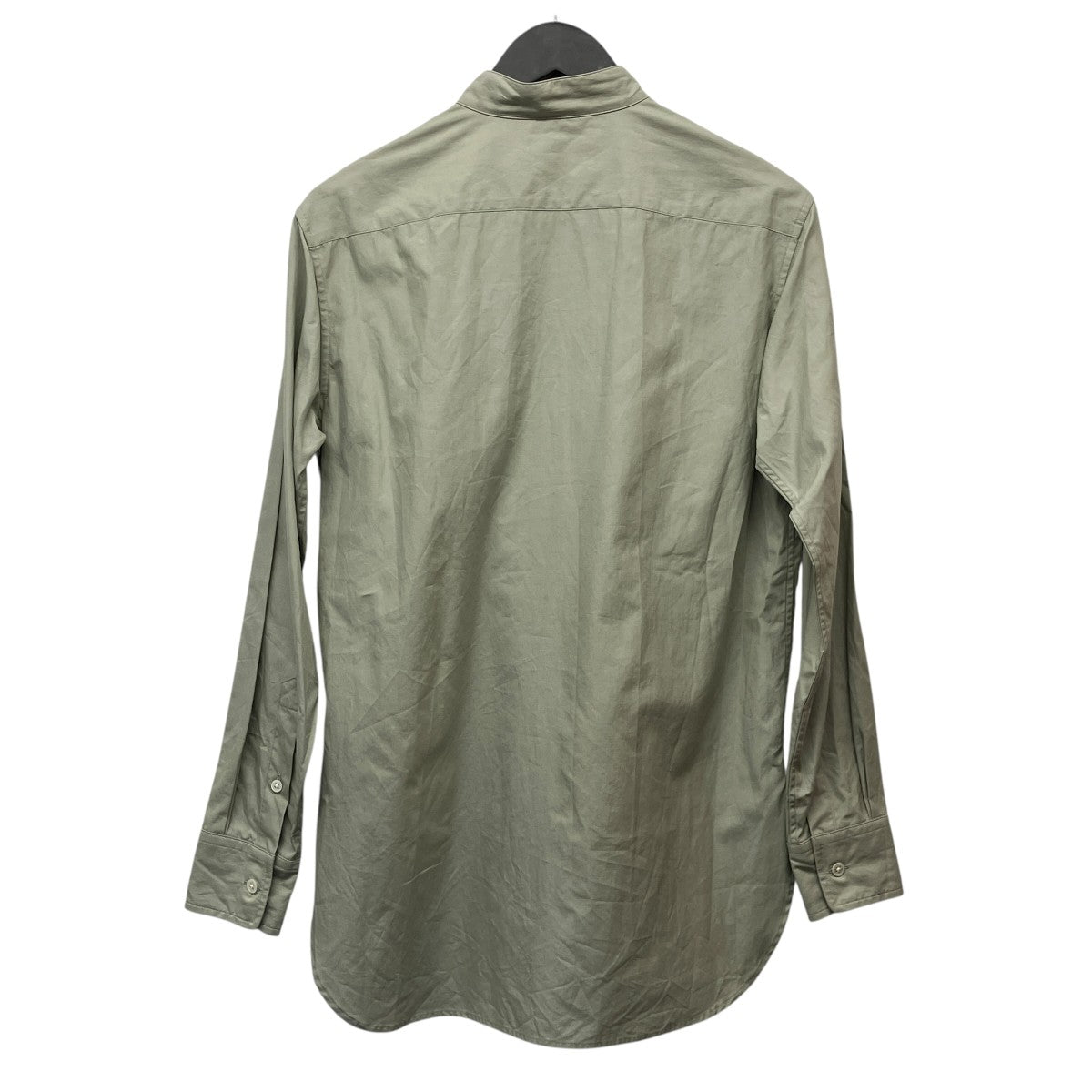 20SSWASHED FINX TWILL SHIRTSバンドカラーシャツA20SS04TN