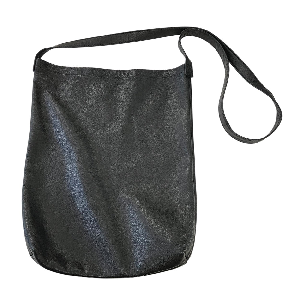 Cow Shoulder Bigレザーショルダーバッグ