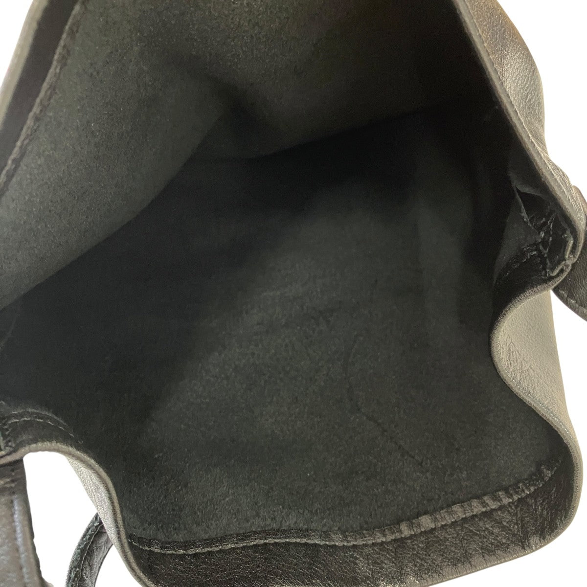 Cow Shoulder Bigレザーショルダーバッグ