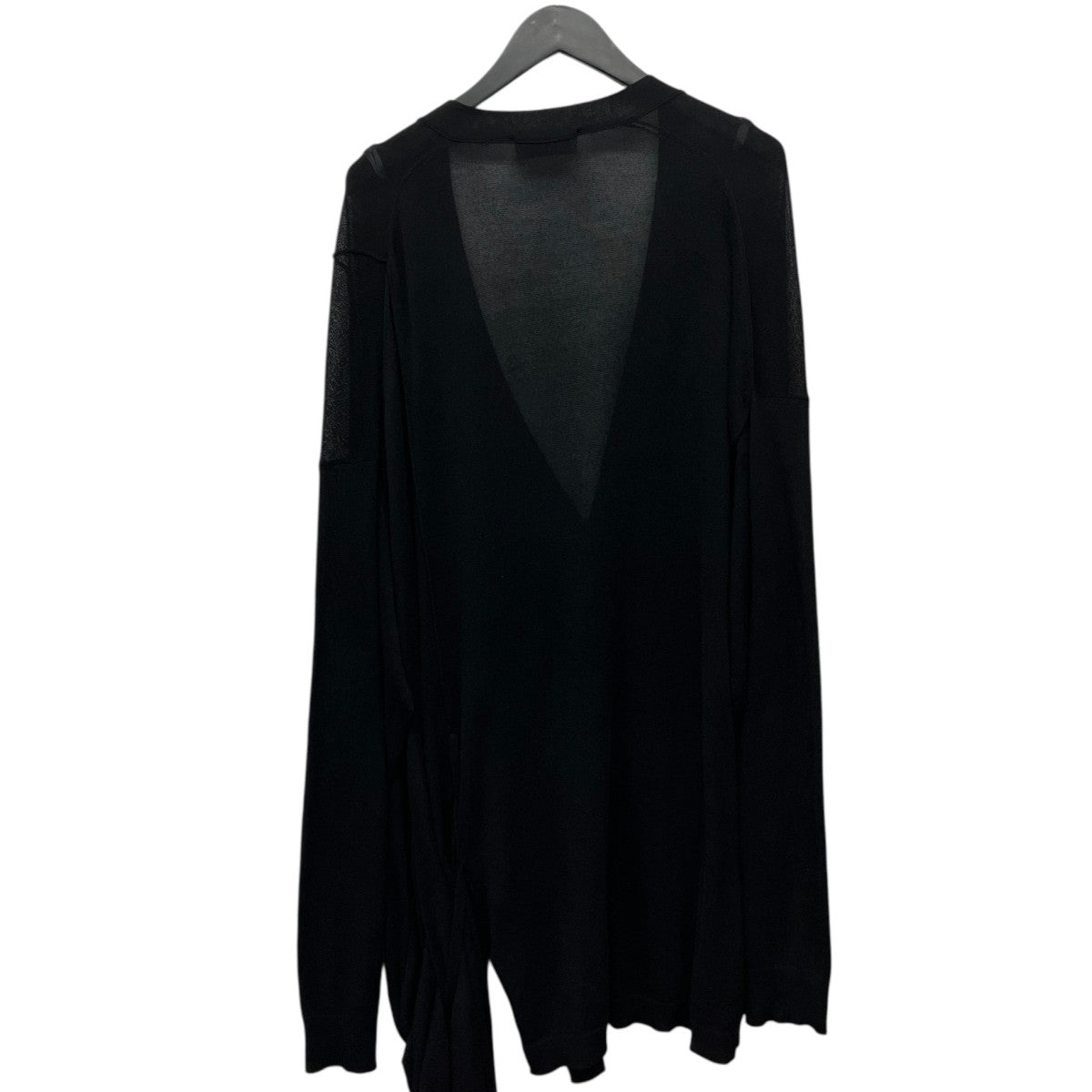 25SS「ASYMMETRIC FLARE CD」アシンメトリーフレアカーディガン