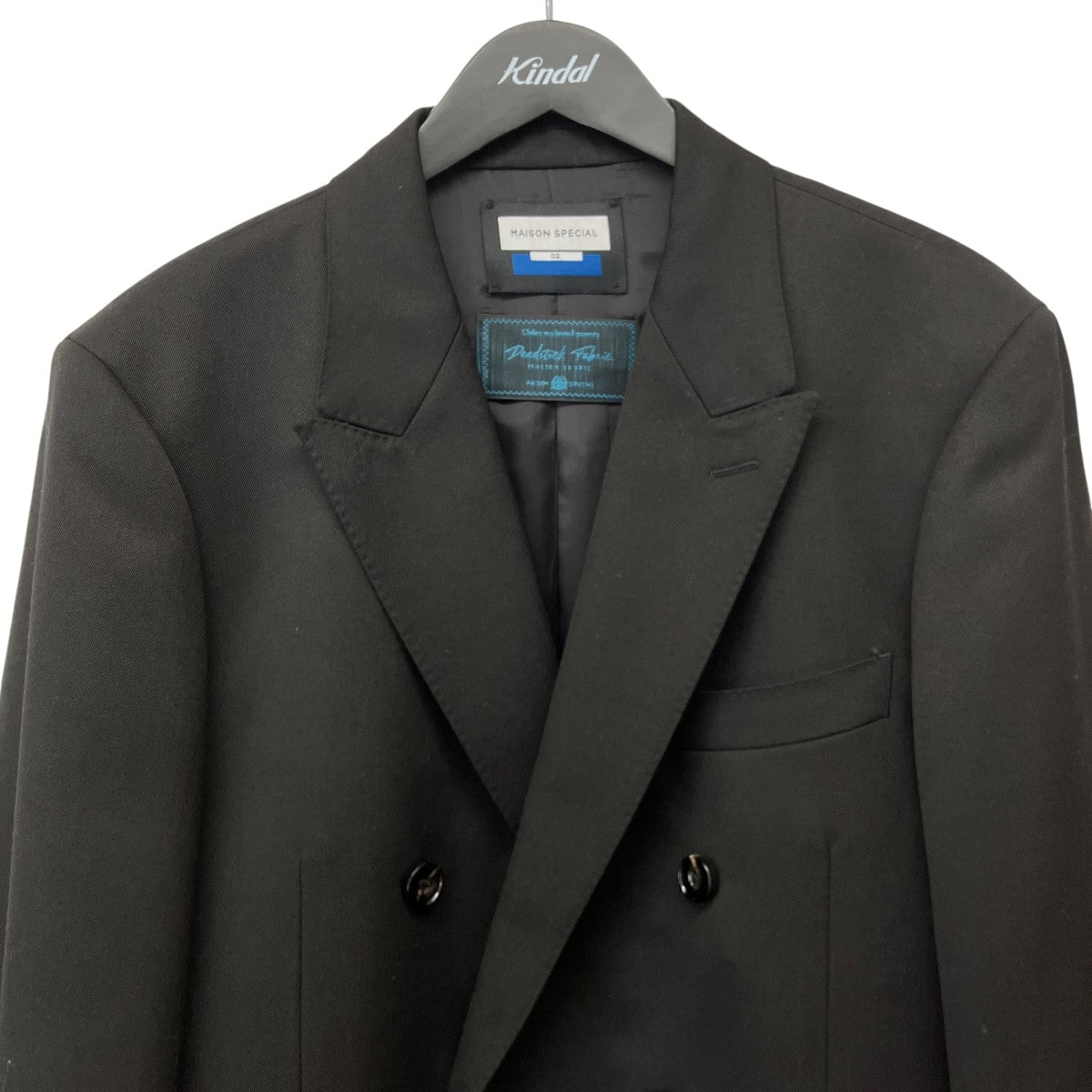 MAISON SPECIAL Dress-Fit Peaked Lapel Double Tailored Jacketドレスフィットピークドラペルダブルテーラードジャケット11251111201 古着・中古-3枚目のアイテム画像