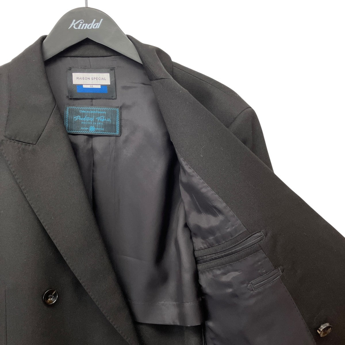 MAISON SPECIAL Dress-Fit Peaked Lapel Double Tailored Jacketドレスフィットピークドラペルダブルテーラードジャケット11251111201 古着・中古-6枚目のアイテム画像