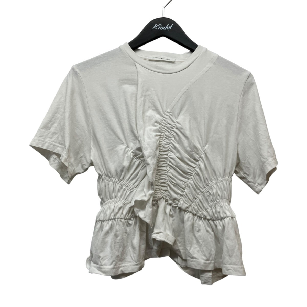 25SSACE TOPフリルハーフスリーブカットソー