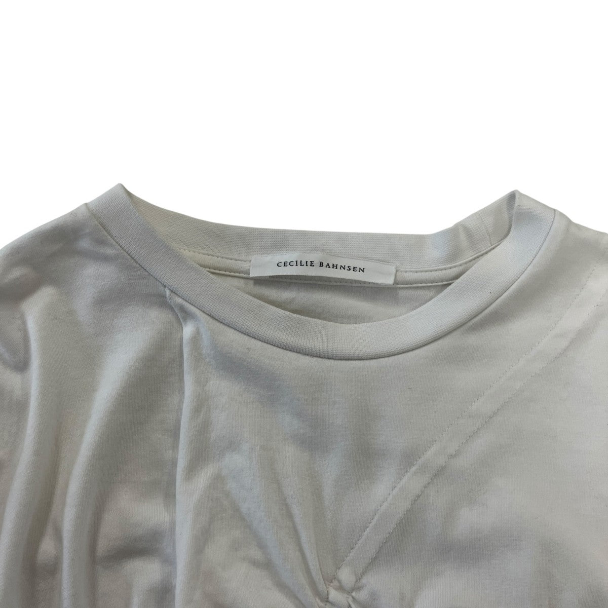 25SSACE TOPフリルハーフスリーブカットソー