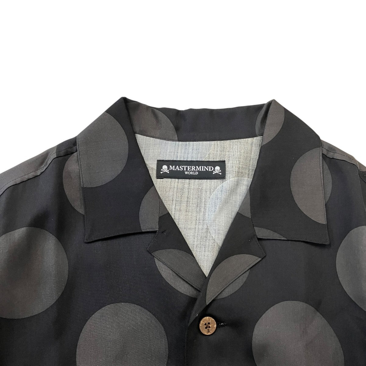 MW POLKA DOT SS SHIRTポルカドット シルクシャツMW23S10-SH028-400-4