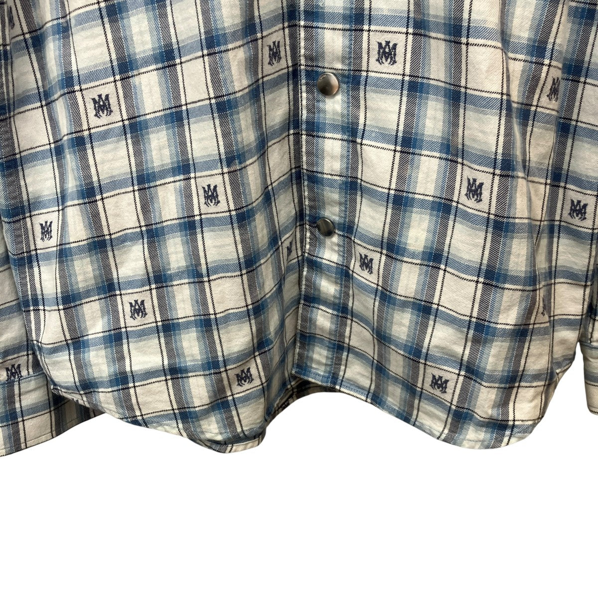 24AWHooded OvershirtフーデットチェックシャツSRAMSTOS1016SMRBC00