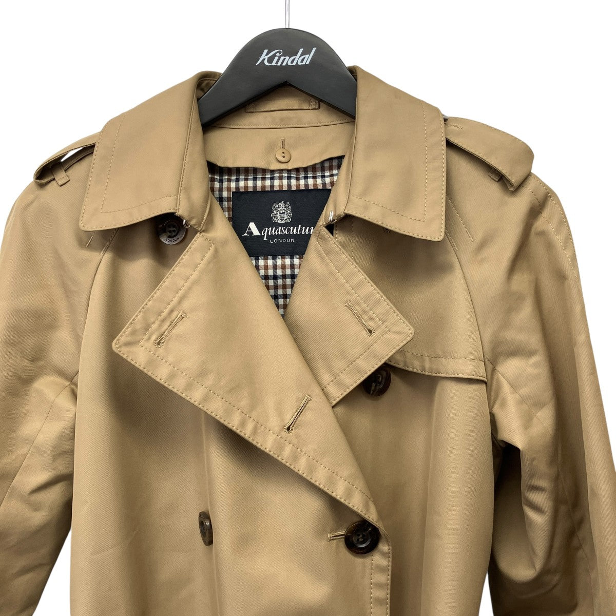 Aquascutum ライナー付トレンチコート5006450555-83 古着・中古-3枚目のアイテム画像