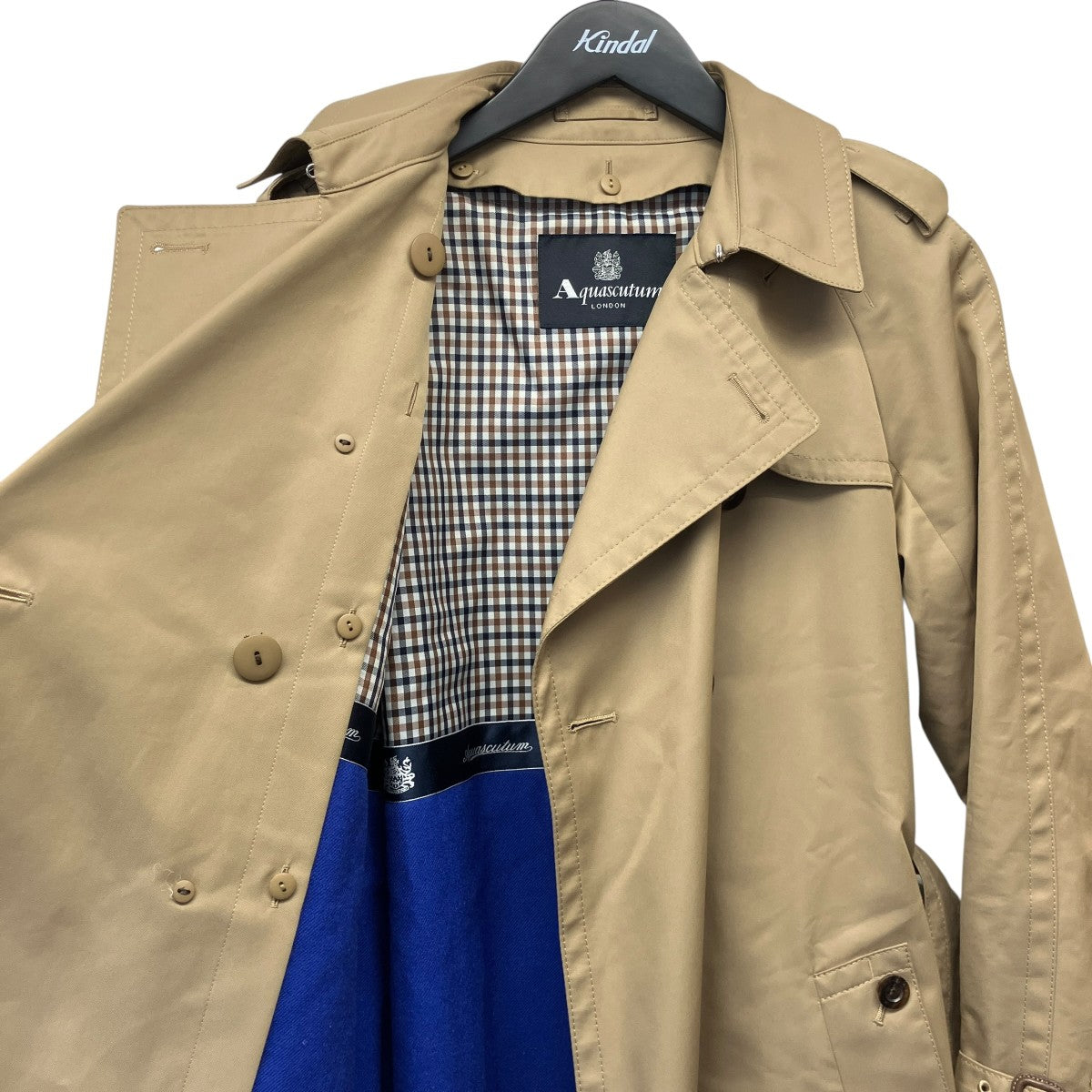 Aquascutum ライナー付トレンチコート5006450555-83 古着・中古-6枚目のアイテム画像
