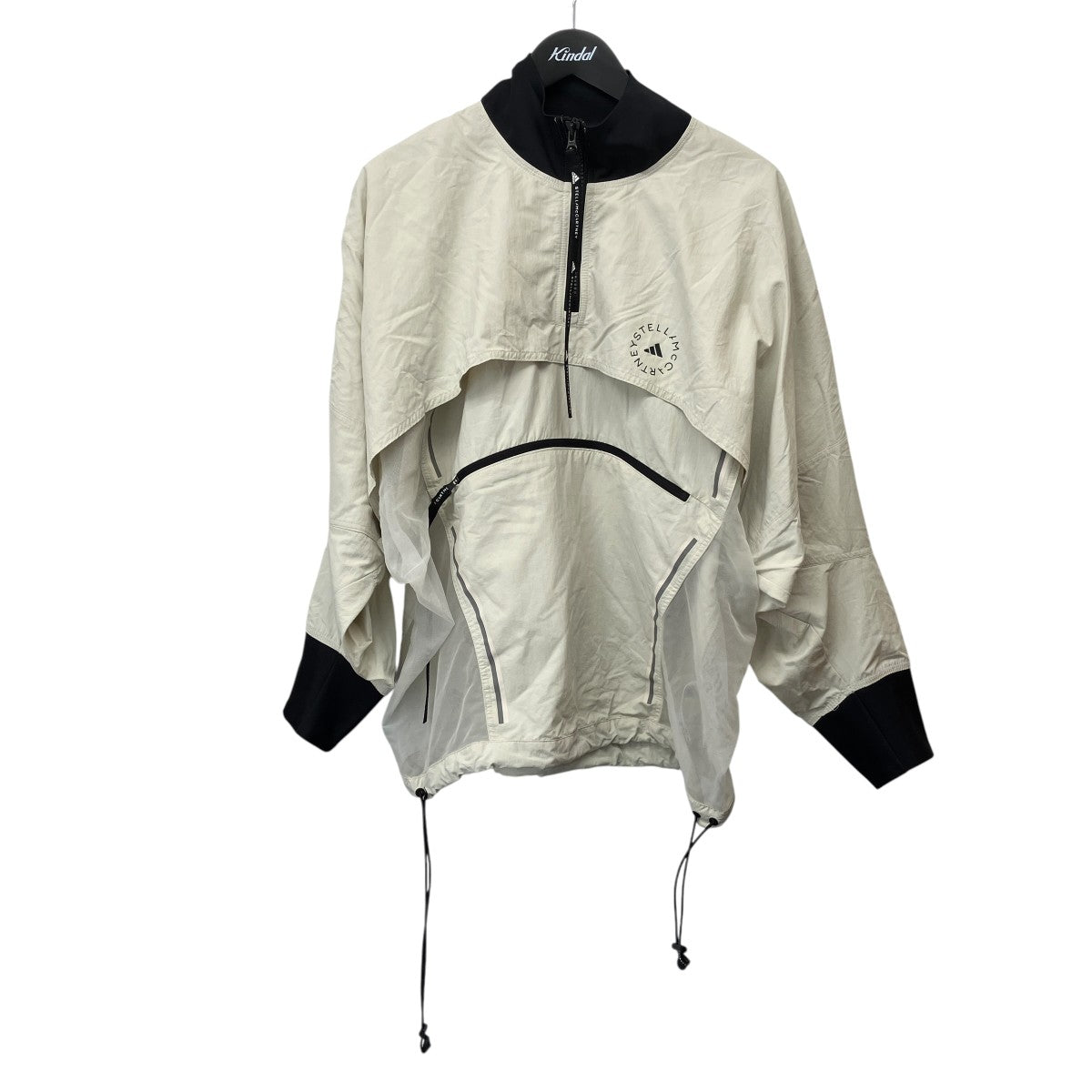 adidas×STELLA McCARTNEY ナイロンプルオーバージャケットGL7630 古着・中古-1枚目のアイテム画像