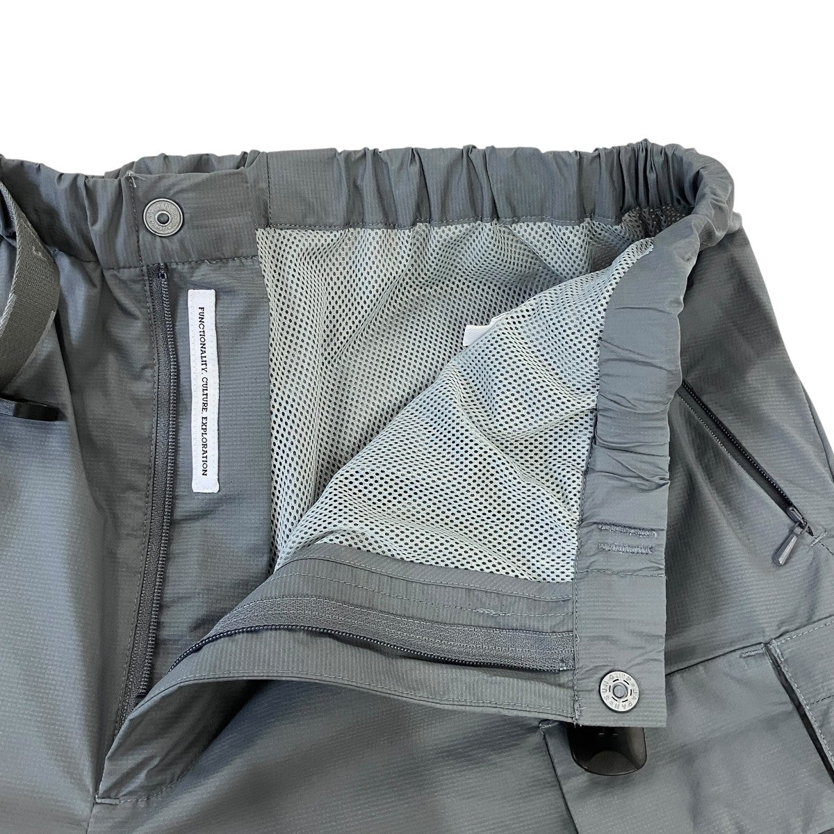 F／CE． 26SSPERTEX LIGHT WEIGHT SHORTSベルテッドナイロンハーフパンツFPA15261U0001 古着・中古-5枚目のアイテム画像