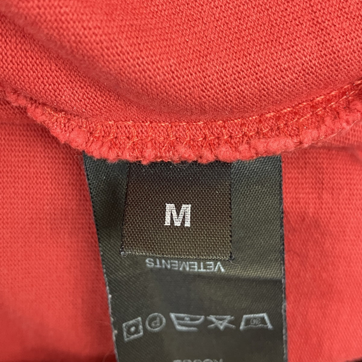 VETEMENTS 18SSプリントパーカーMSS18TR58 古着・中古-6枚目のアイテム画像