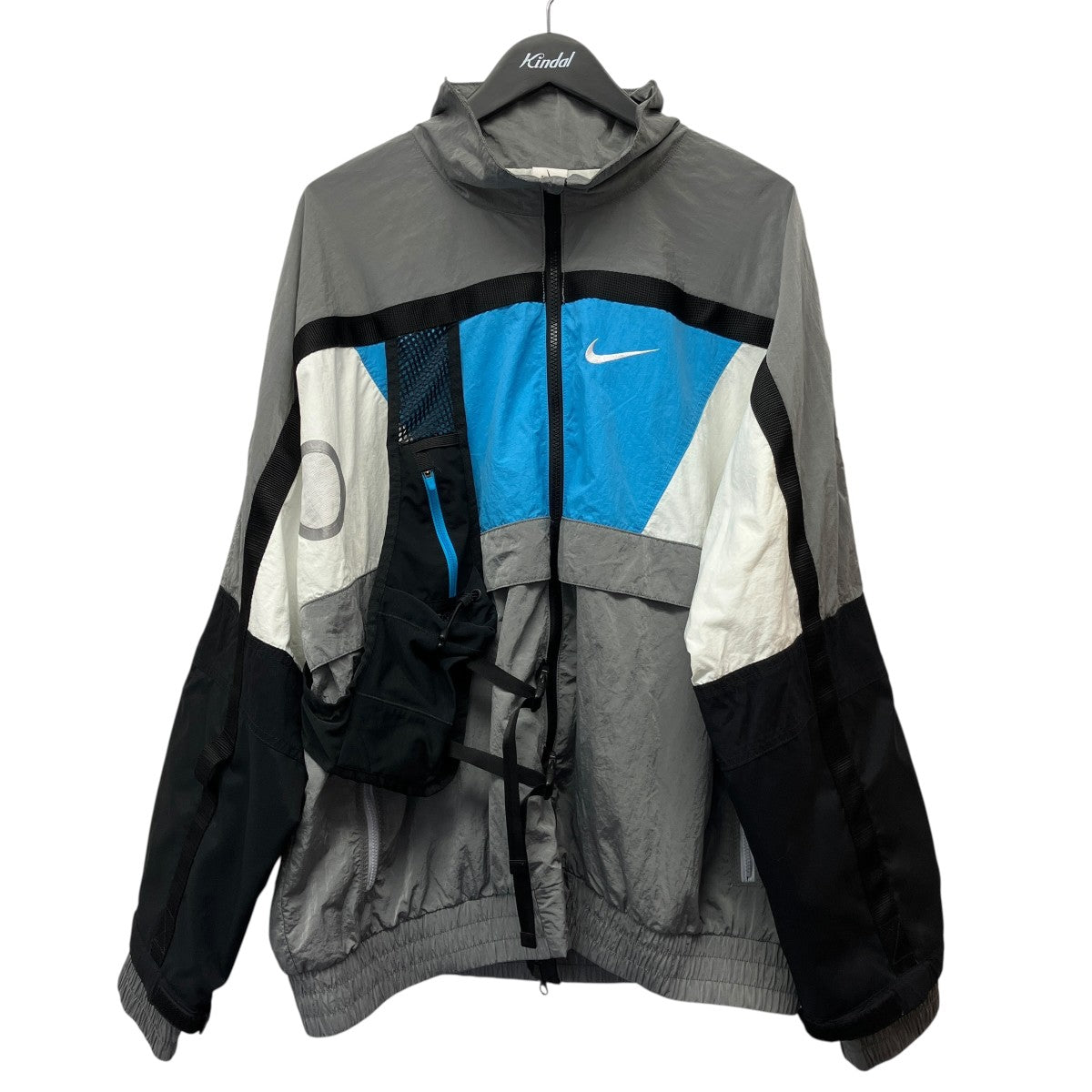 NIKE NRG ISPA HD JacketダブルジップナイロンジャケットCD6368-012 古着・中古-1枚目のアイテム画像